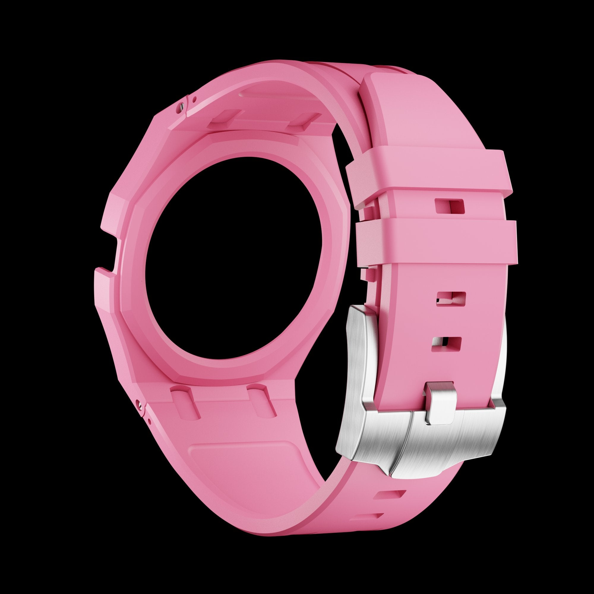 Pop As Watch Ceramic Bracelet Light Pink - with Royal Pop dial