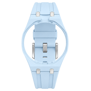 Light Blue Silicone Bracelet