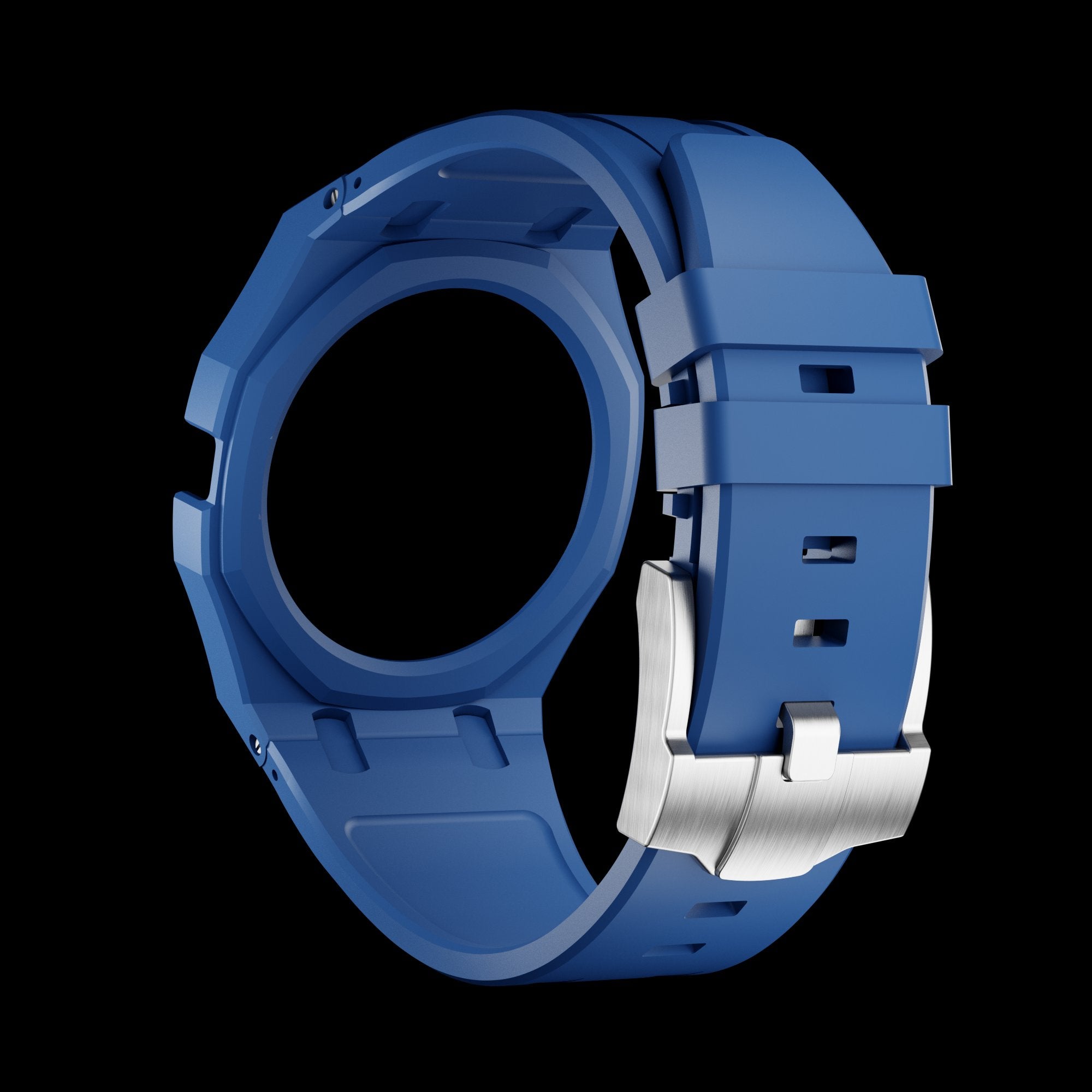 Pop As Watch Ceramic Bracelet Sky Blue - with Royal Pop dial