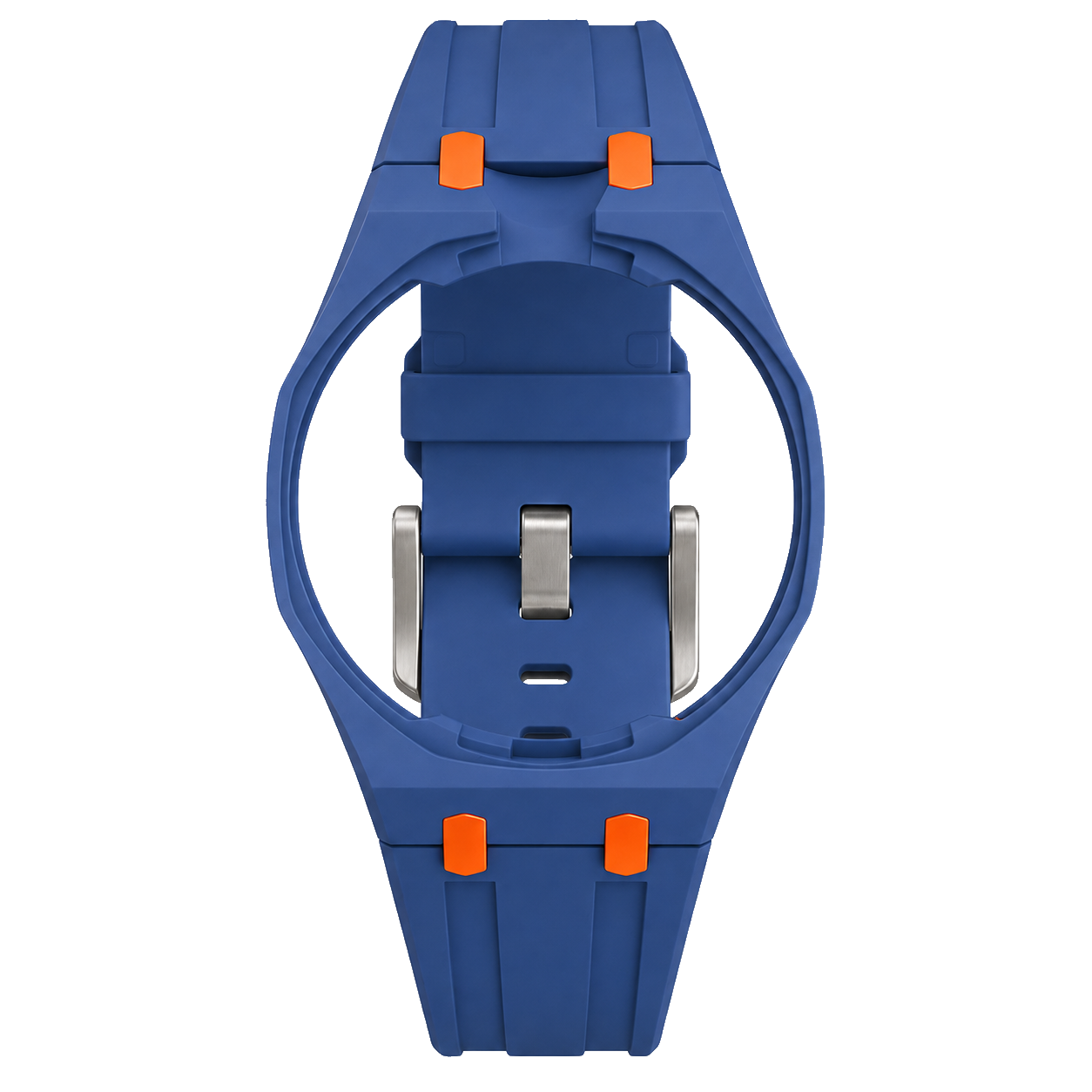 Silicone Bracelet | Blue & Orange